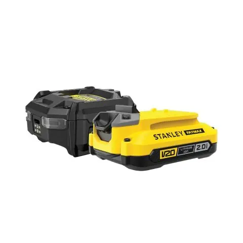 Erbjudande STANLEY SFMCB10D1-QW Batterisats